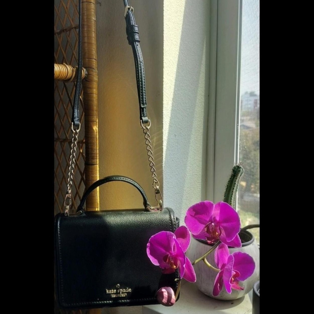 Kate Spade Black Crossbody Bag with Timeless Design